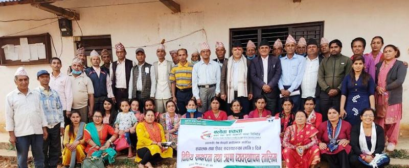 बलेवा एकता साकोसको वित्तीय साक्षरता तालिम सम्पन्न